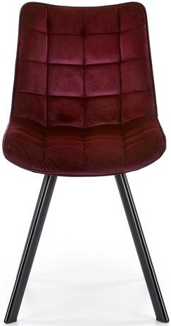 Jedálenská stolička K332 bordó