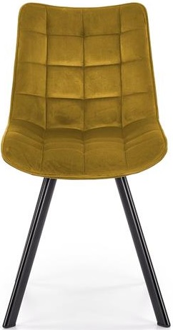 Jedálenská stolička K332 horčicová